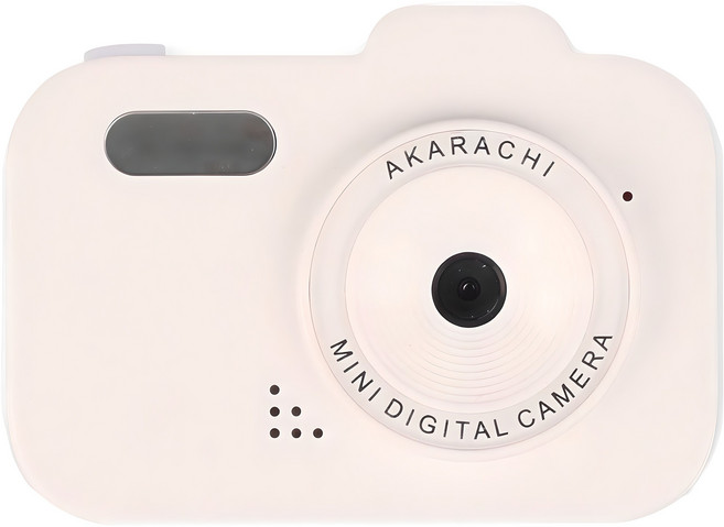 아카라치 미니 레트로 디지털 카메라 AKARACHI04, AKARACHI04(퓨어화이트)