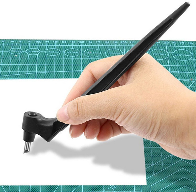 360도 크레프트 나이프툴 공예칼 종이공예 360도회전 DIY아트 아트나이프 페이퍼 디자인 컷팅