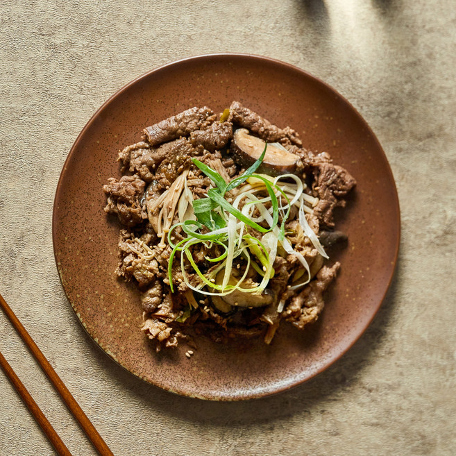 [제주목초밸리] 100% 제주산 그레스페드 방목 목초한우 불고기 180g/360g/팩 (옵션선택가능), 1개, 180g