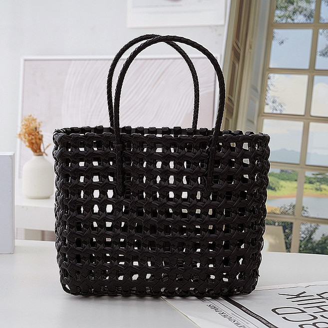 슈비리아 빨대가방 피크닉바구니 라탄백 물놀이가방