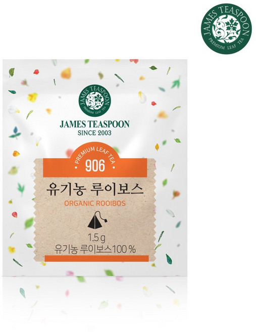 제임스티스푼 티 샘플러 유기농루이보스 1티백, 1.5g, 1개, 1개입