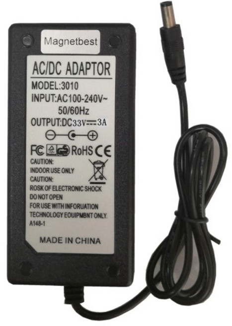 33V 3A DC 전원 어댑터 공급 볼트 3000mA AC 100V 220V 5.5x2.1mm-2.5mm 잭 변압기 변환기 EU US AU UK 케, UK cable, 1개