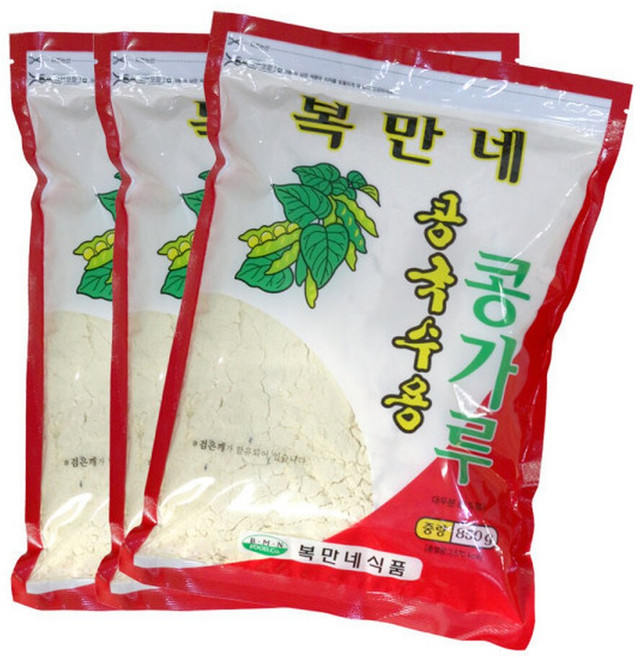복만네 콩국수용 콩가루 850g X 3개