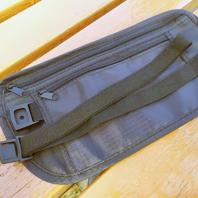 남녀공용 슬림형 복대가방 허리가방 마트 보조가방 벨트쌕 힙색