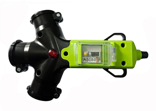 반야 방우형 멀티콘센트 3구 차단기내장 30A, 1개