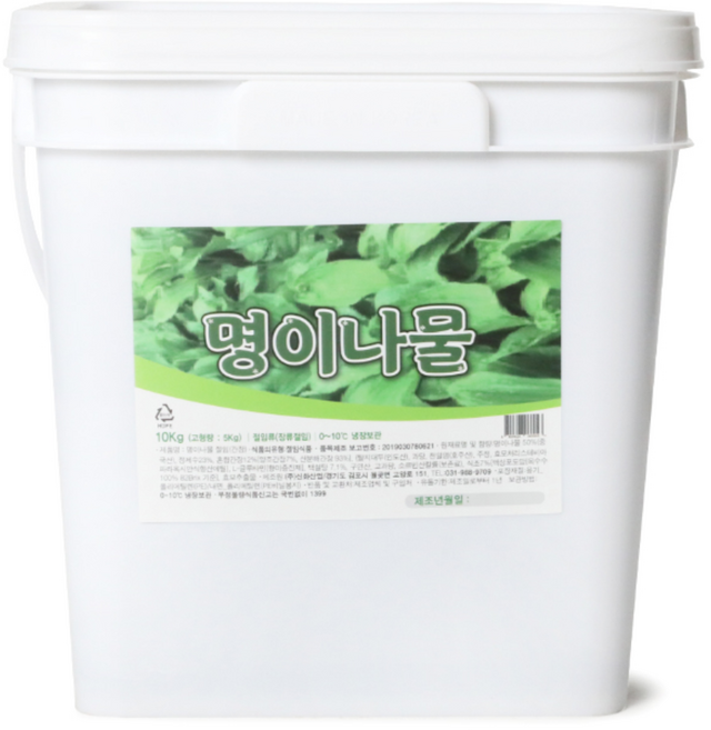 신화 명이나물, 16개, 10kg