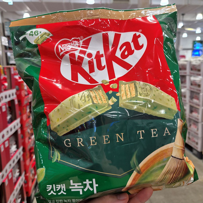KITKAT 녹차 782G/17G X 46 NESTLE KITKAT GREEN TEA