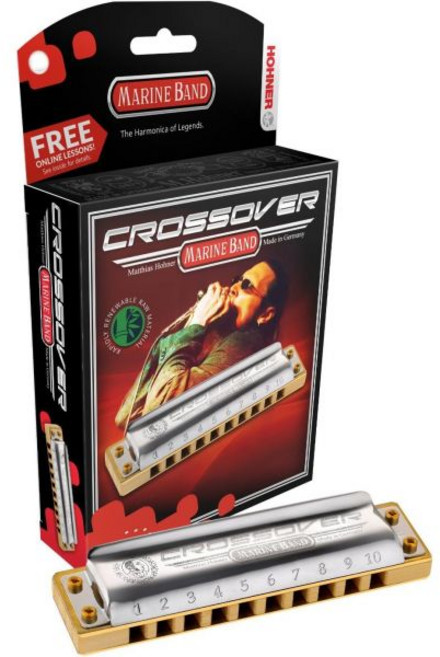 하모니카 악기 호너 마린 밴드 크로스오버 - G 조, 1개