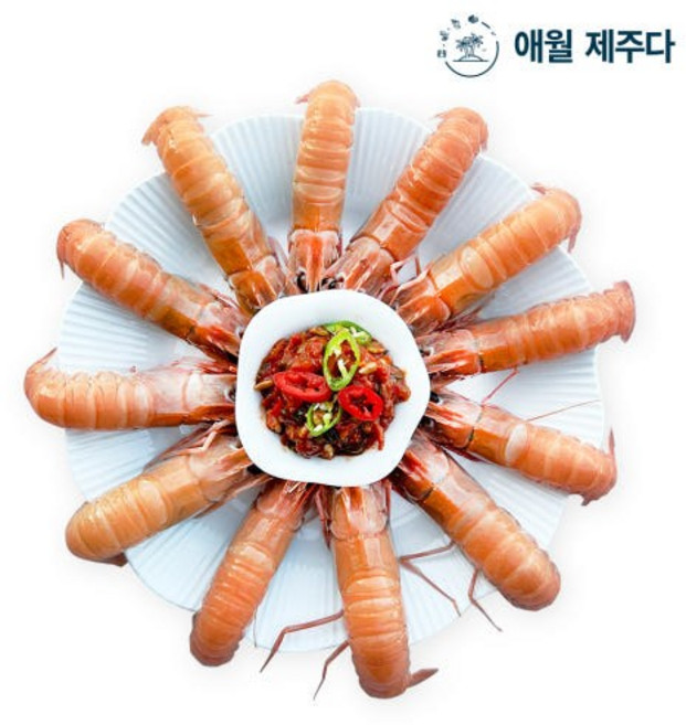 제주도 1등 웨이팅 맛집 애월제주다 매운 양념 딱새우장, 1개, 370g
