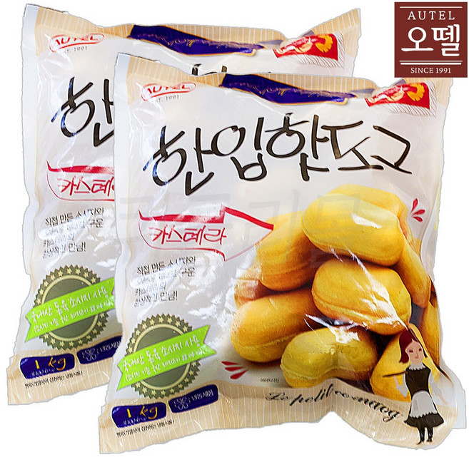 오뗄 한입 핫도그 1kg, 2개