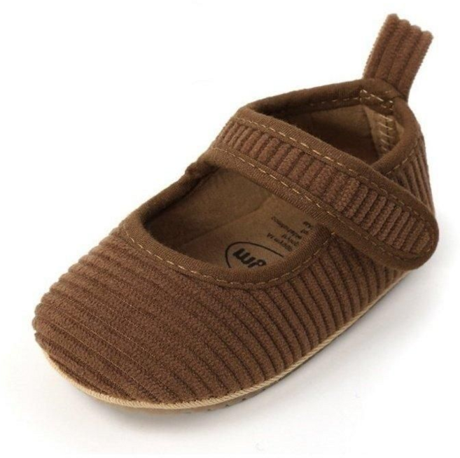 베베 코듀로이 슈즈 아기 걸음마 신발