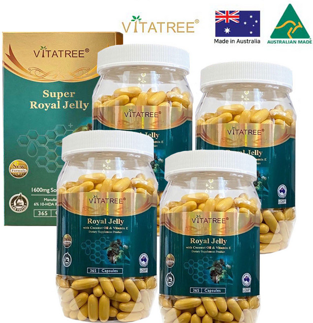 호주 비타트리 로얄제리 제품 365정, 4개