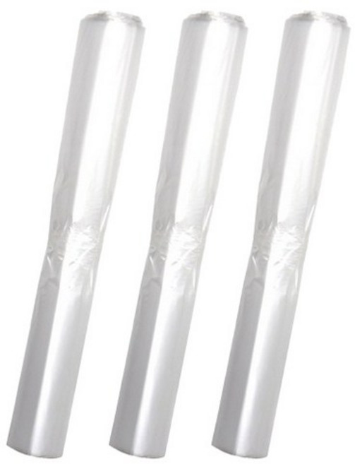 월드크린 분리수거 평판 비닐봉투 투명, 50L, 300개