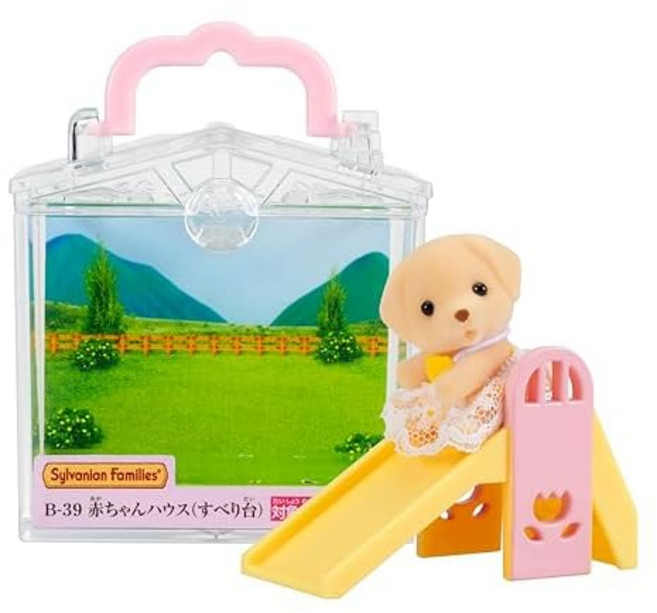 실바니아 패밀리 하우스 하우스 미끄럼틀 B39 장난감 돌하우스 Sylvanian Families 에폭시사 EPOCH, 1개