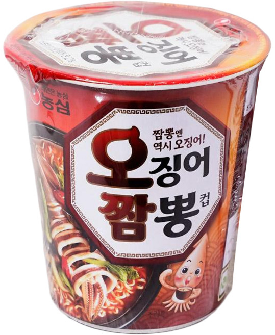 농심 오징어짬뽕컵 67g 24개