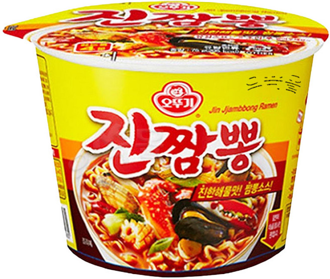 오뚜기 진짬뽕 컵라면, 2개