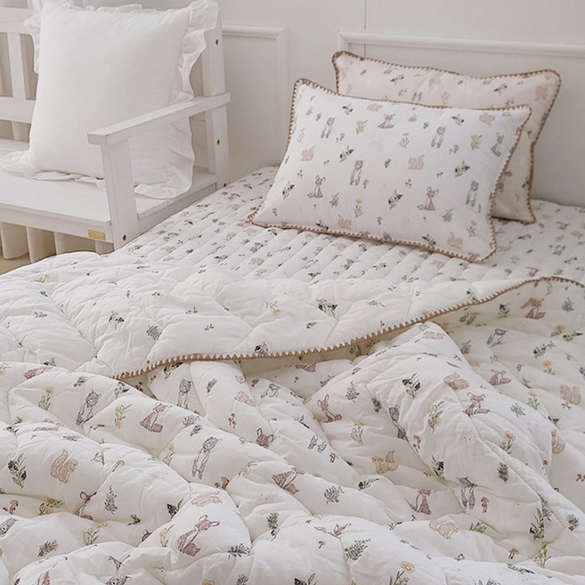 오가닉 순면이불 간절기이불 차렵이불 두꺼운 도톰한 슈퍼싱글이불 포드오가닉 더자샵