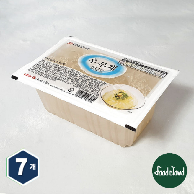 대신물산 우무채 우뭇가사리, 500g, 7개