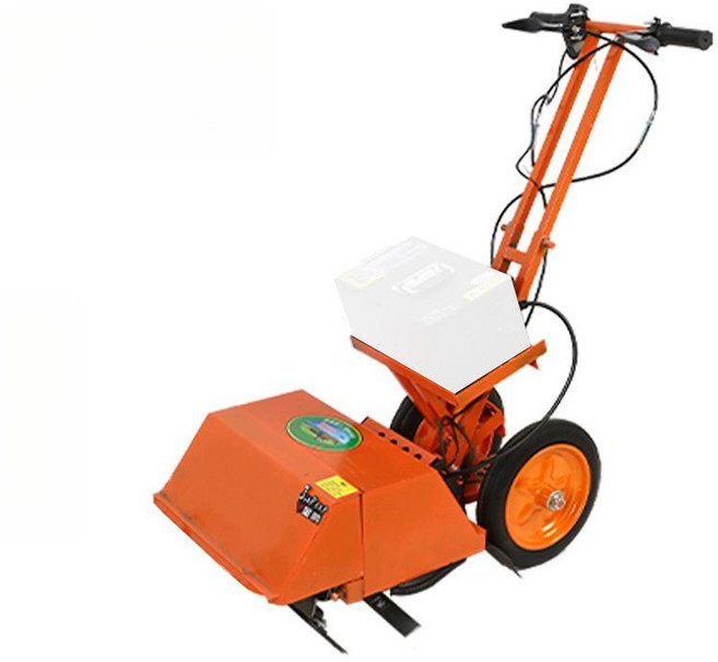 텃밭 관리기 충전식 쟁기 밭가는기계 밭갈이 밭가는, 6세대 이중 44 37cm+리튬, 1개