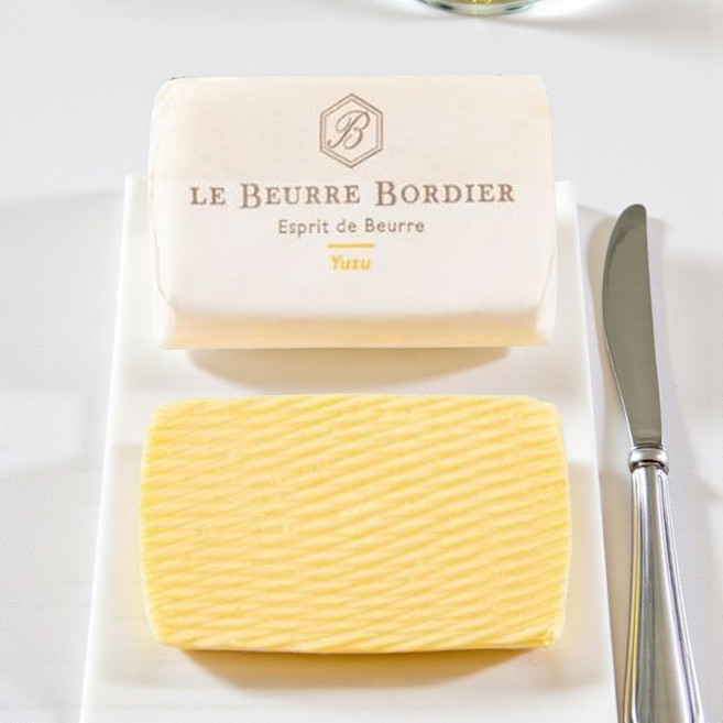 Le Beurre Bordier 프랑스 보르디에 유자 버터 125g, 1개