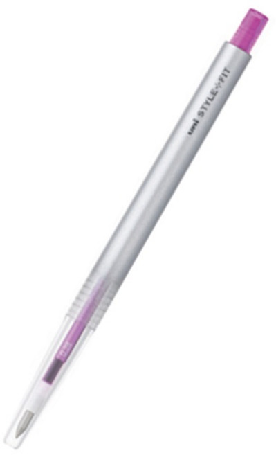 미쓰비시 스타일핏트 단색펜 0.28mm UMN-139, 핑크, 3개