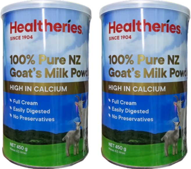 헬써리즈 뉴질랜드 100% 산양유 파우더 450그램, 2개