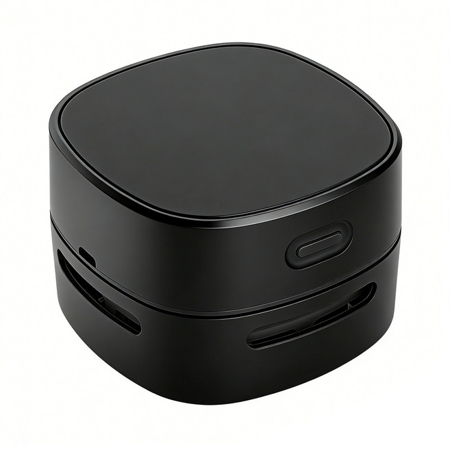 DOODA 迷你桌面吸塵器 電動手持無線 大吸力, 黑 常規充電款 Type - C, 黑 常規充電款 Type - C