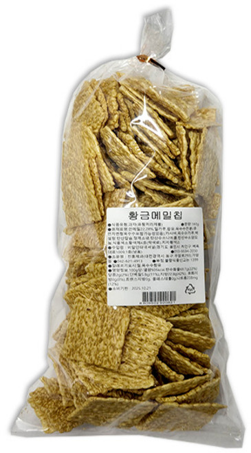 진흥제과 황금메밀칩 160g, 1개
