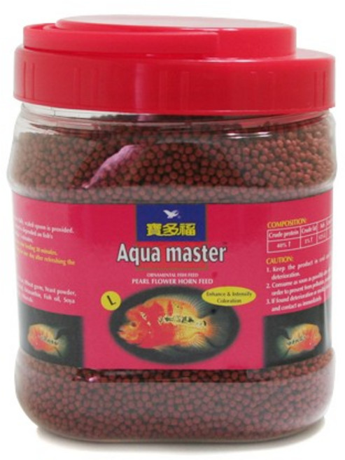 아쿠아마스터 플라워 혼 사료, 600g, 1개