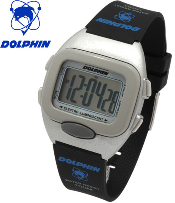 돌핀 MRP767-2 컬러모듈 군인 전자 스포츠 100M방수 시계