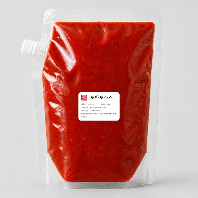 시원 토마토 피자 파스타 소스, 1개, 5kg