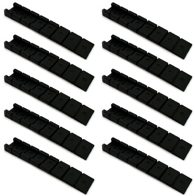 아이베란다 가구발 수평 흔들림 조절발, 블랙, 10개