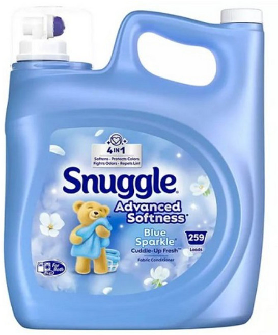 스너글 블루 스파클 고농축 섬유유연제 본품, 5.2L, 1개