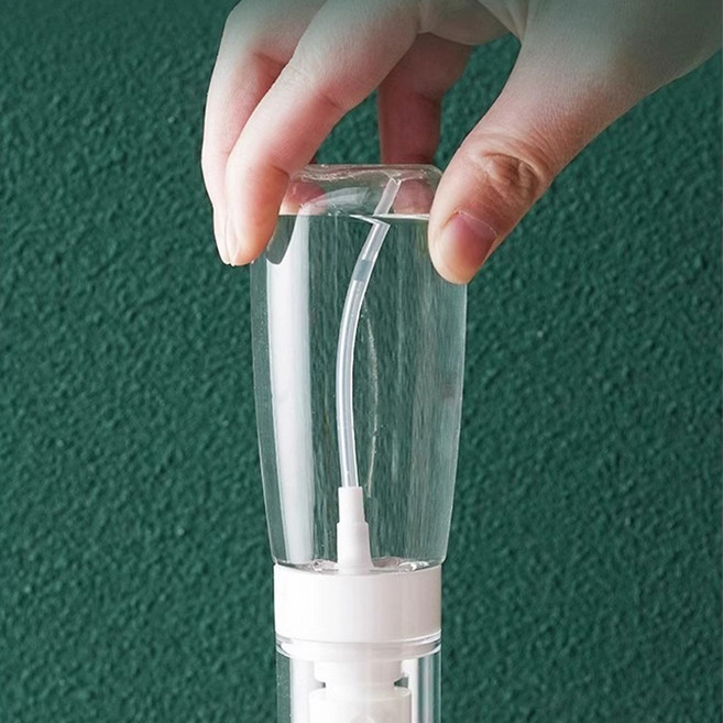 미즈코스 휴대용 화장품 안개분사 소분 스프레이 공병, 2개, 투명-60ml