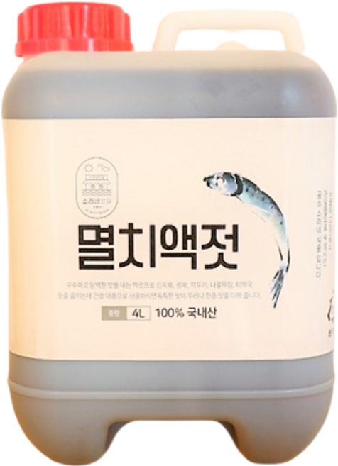 국내산 원액100% 김장용 멸치액젓 10kg 곰소소라네젓갈식품, 1개