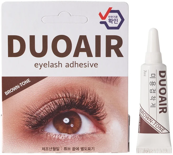 보비니 듀오뷰티 속눈썹풀 속눈썹접착제 글루 7ml, Brown tone(브라운), 1개 - 쿠팡