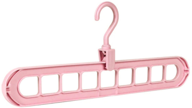 카이로스 컨퍼니 9구 회전 옷걸이 옷걸이 거치대 고리 공간활용 정리, 그레이CM002337, 1개