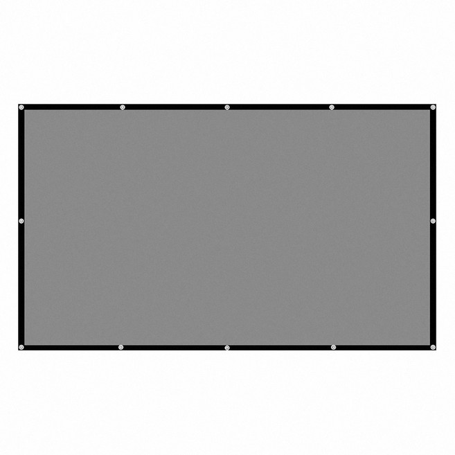 160度廣視角 高解析度投影 簡易安裝 提升居家品味, 4K抗光金屬款-120吋