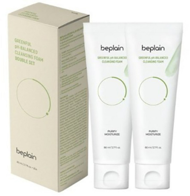 (비플레인) 녹두 약산성 클렌징폼 + 기획, 3개