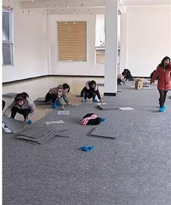 嬰幼兒拼圖地板墊, 辦公室地毯寶寶爬拼接方塊臥室滿鋪公司地墊商用大面積工裝簡約36片, 1個