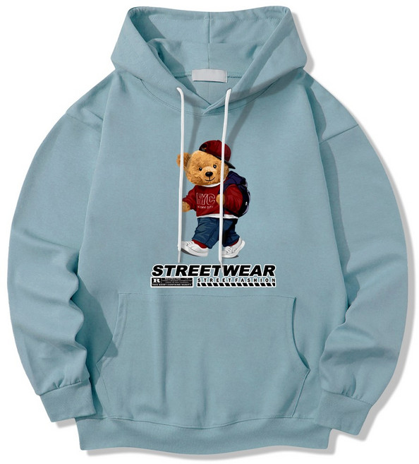 일루소 스탠다드 기모 스트리트 웨어 후드티