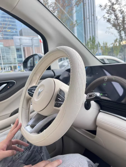 아르메스 프리미엄 고급 핸들커버 그립감 통기성, 아이보리