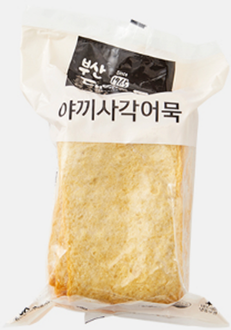 야끼사각어묵 1kg(40g x 25ea) 대원어묵 부산어묵 어묵탕 오뎅탕 어묵꼬지 오뎅볶음, 40g, 1