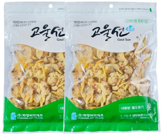 [고울선] 건 조개살 손질한 말린 조갯살, 1개, 300g