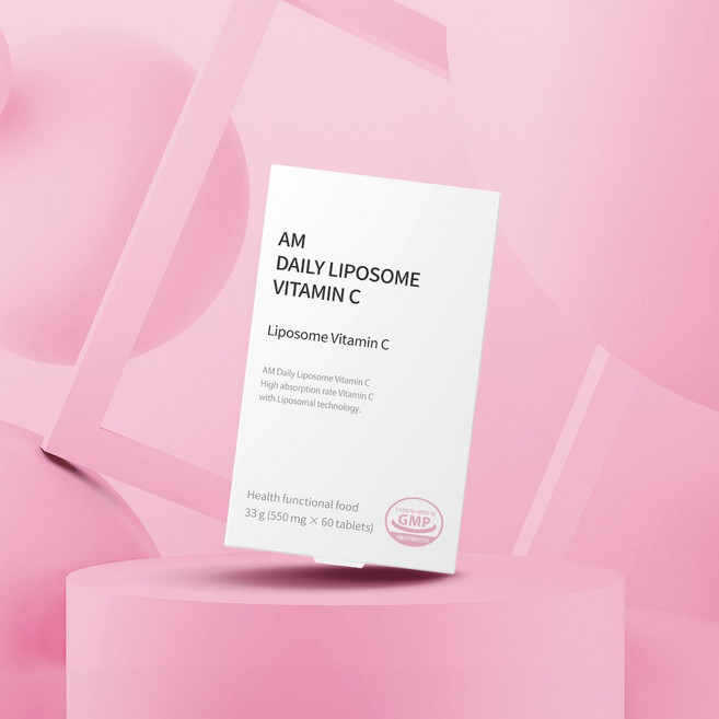 에이엠 데일리 리포좀 비타민C, 1박스, 60정