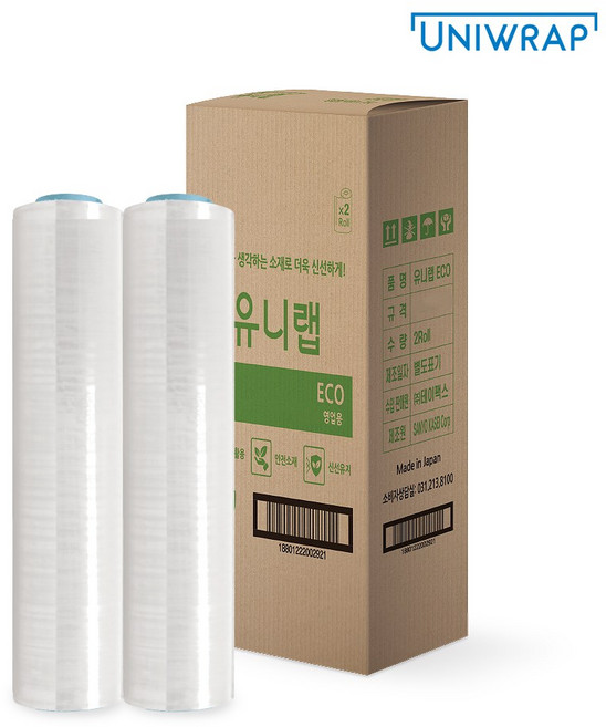 유니랩 업소용 에코랩 750M (폭 30cm~50cm) 1BOX, 50cm x 750M 1박스(2롤), 1개