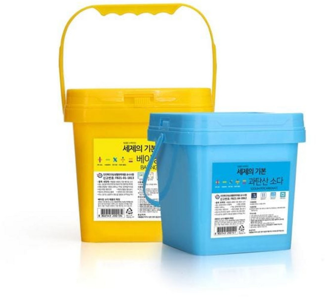 세제의기본 과탄산소다2kg+베이킹소다2kg+계량스푼, 1개, 2kg