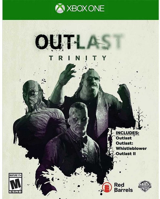 Xbox One 絕命精神病院 三重包 Outlast Trinity 英文版 遊戲合輯