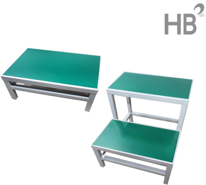 국산 철제발판 IC-793 IC-794 / 병원용발판 안전발판 발디딤판 진찰대발판, 1단 IC-793, 1개