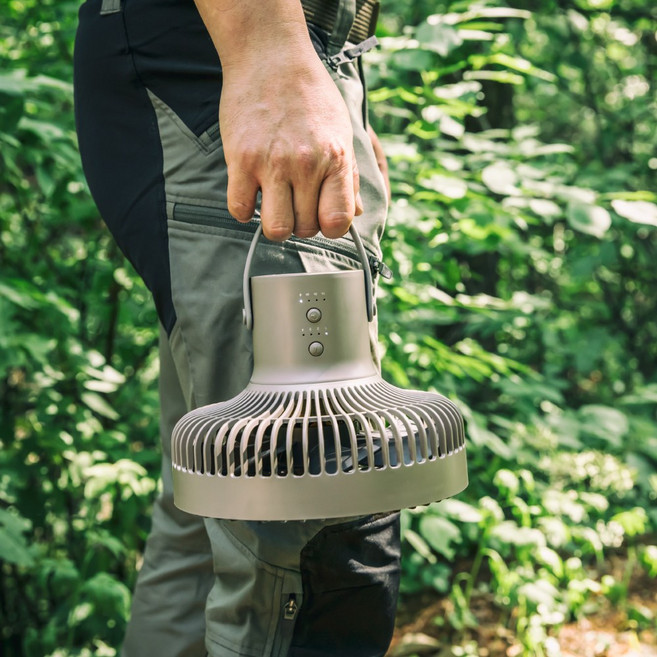 캠핑 무선 선풍기 써큘레이터 캠프 리모컨 BLDC모터 삼각대포함 10000mAh
